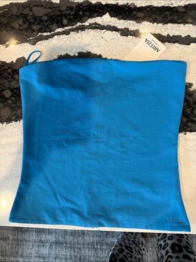 Aritzia Vibrant Blue Strapless Tube Top